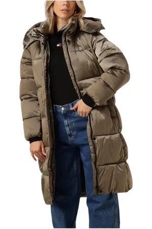Calvin Klein Damen, Mäntel, Grün, SGröße: