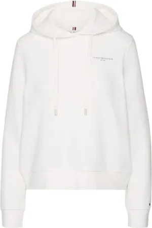 Tommy Hilfiger Damen, Sweatshirts & Hoodies, Weiß, MGröße: