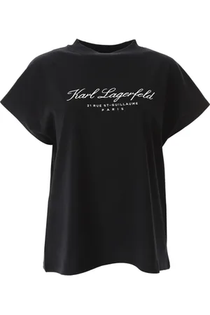 Karl Lagerfeld Damen, Oberteile, Schwarzk, LGröße: