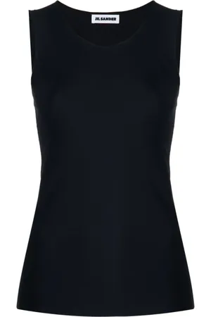Jil Sander Damen, Oberteile, Schwarzk, MGröße: