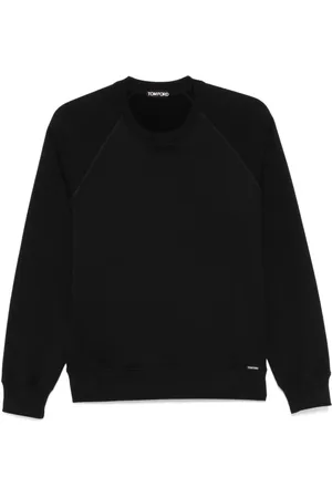 Tom Ford Herren, Sweatshirts & Hoodies, Schwarzk, LGröße: