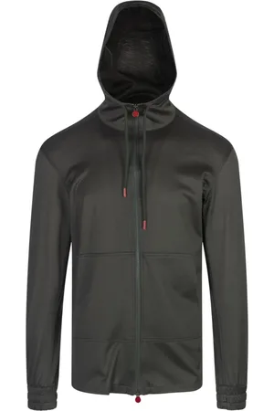 Kiton Herren, Sweatshirts & Hoodies, Grün, LGröße: