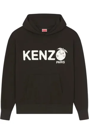 Kenzo Herren, Sweatshirts & Hoodies, Schwarzk, MGröße: