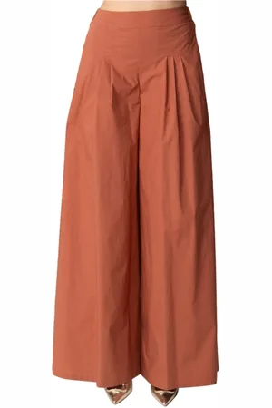 Manila Grace Damen, Hosen, Braun, SGröße: