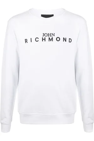 John Richmond Herren, Sweatshirts & Hoodies, Weiß, 2XLGröße: