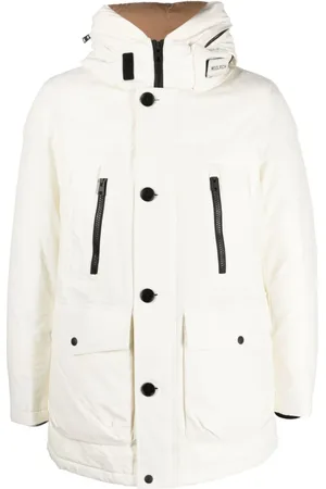 Woolrich Herren, Sweatshirts & Hoodies, Weiß, LGröße: