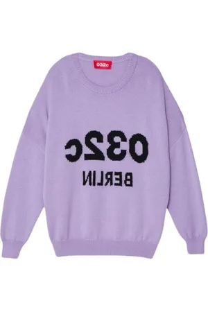 032c Damen, Strickwaren, Lila, MGröße: