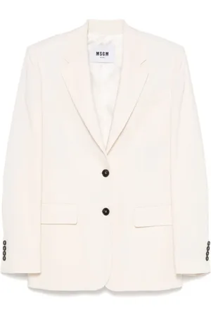 Msgm Damen, Jacken, Weiß, XSGröße: