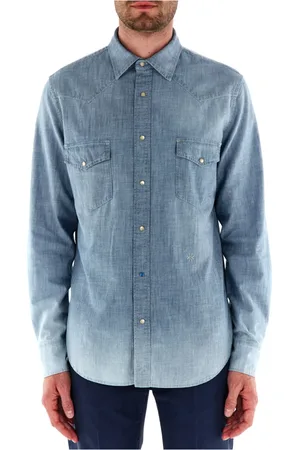 Jacob Cohen Herren, Shirts, Blau, MGröße: