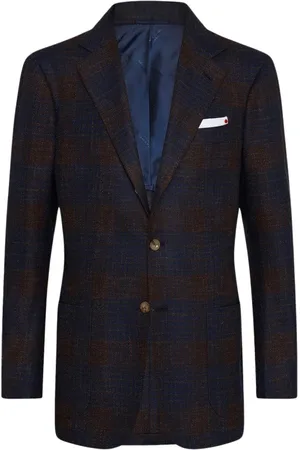 Kiton Herren, Jacken, Blau, 2XLGröße:
