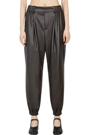 Issey Miyake Damen, Hosen, Braun, MGröße: