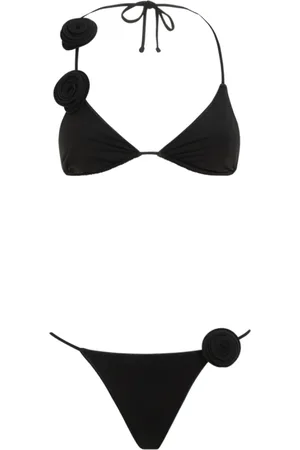 LA REVECHE Damen, Bademode, Schwarzk, LGröße: