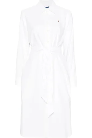 Ralph Lauren Damen, Kleider, Weiß, SGröße: