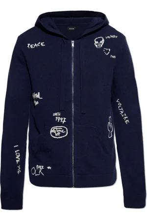 Zadig & Voltaire Herren, Strickwaren, Blau, MGröße: