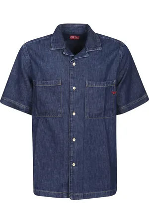 Diesel Herren, Shirts, Blau, MGröße:
