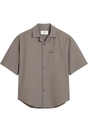 Ami Herren, Shirts, Grau, LGröße: