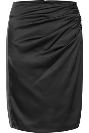 INWEAR Damen, Röcke, Schwarzk, LGröße: