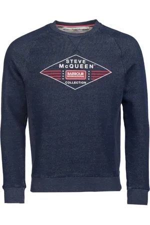 Barbour Herren, Sweatshirts & Hoodies, Blau, XLGröße: