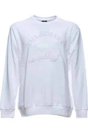 Paul & Shark Herren, Sweatshirts & Hoodies, Weiß, 3XLGröße: