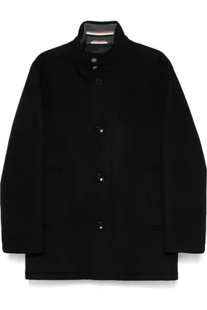 HUGO BOSS Herren, Mäntel, Schwarzk, 2XLGröße: