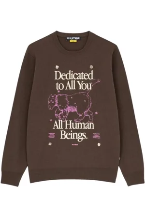 IUTER Herren, Sweatshirts & Hoodies, Braun, SGröße: