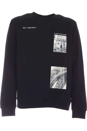 Karl Lagerfeld Herren, Sweatshirts & Hoodies, Schwarzk, 2XLGröße: