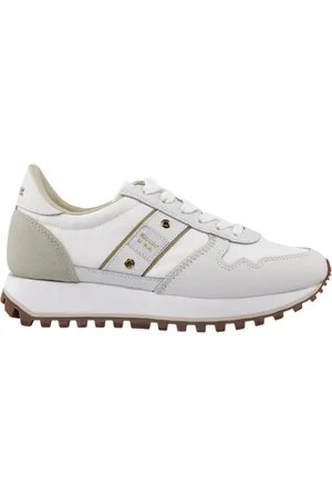 Blauer Damen, Schuhe, Weiß, 36 EUGröße: