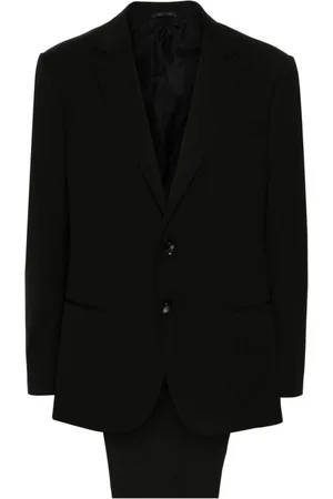 Giorgio Armani Herren, Anzüge, Schwarzk, 3XLGröße: