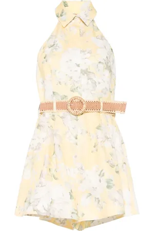 ZIMMERMANN Damen, Jumpsuits & Playsuits, Gelb, MGröße: