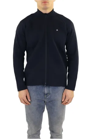 Stone Island Herren, Sweatshirts & Hoodies, Schwarzk, MGröße: