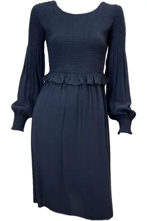 HUGO BOSS Damen, Kleider, Blau, LGröße:
