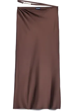 Jacquemus Damen, Röcke, Braun, LGröße: