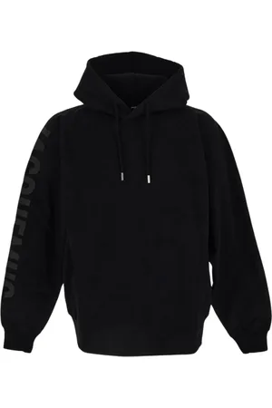 Jacquemus Herren, Sweatshirts & Hoodies, Schwarzk, MGröße: