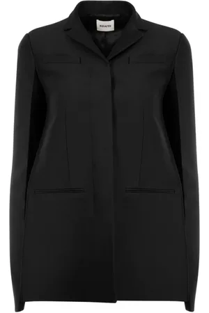 Khaite Damen, Jacken, Schwarzk, 3XSGröße: