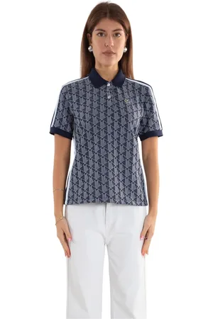 Lacoste Damen, Oberteile, Blau, LGröße: