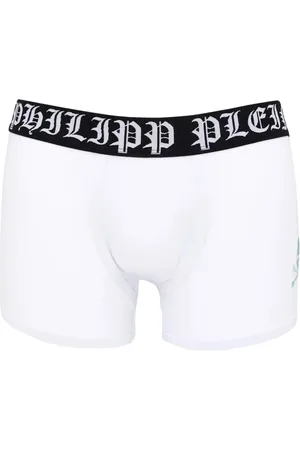 Philipp Plein Herren, Unterwäsche, Weiß, MGröße: