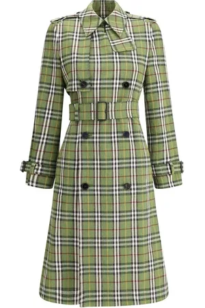 Burberry Damen, Mäntel, Grün, 3XSGröße: