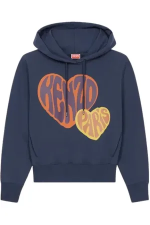 Kenzo Damen, Sweatshirts & Hoodies, Blau, MGröße:
