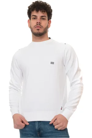 Tommy Hilfiger Herren, Sweatshirts & Hoodies, Weiß, 2XLGröße: