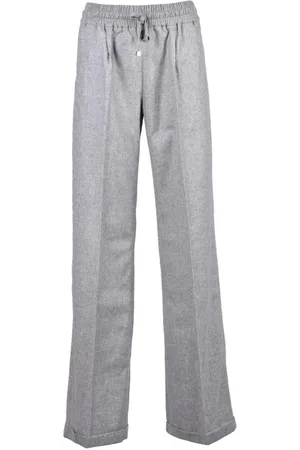 Kiton Damen, Hosen, Grau, SGröße: