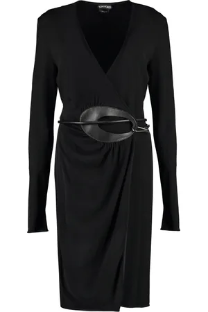 Tom Ford Damen, Kleider, Schwarzk, XSGröße: