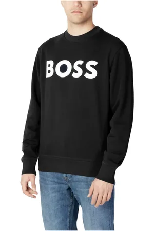 HUGO BOSS Herren, Sweatshirts & Hoodies, Schwarzk, SGröße: