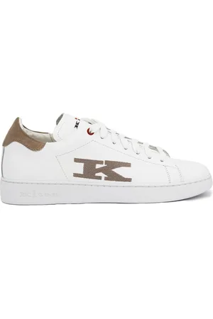 Kiton Herren, Schuhe, Weiß, 41 1/2 EUGröße: