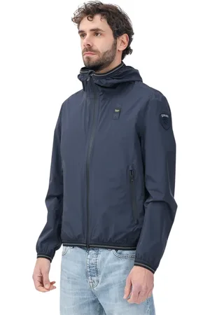 Blauer Herren, Jacken, Blau, SGröße: