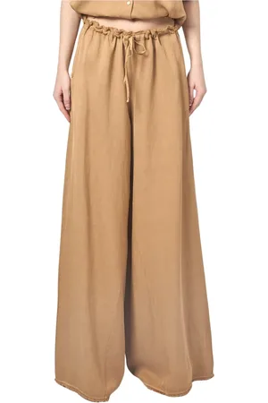Manila Grace Damen, Hosen, Braun, SGröße: