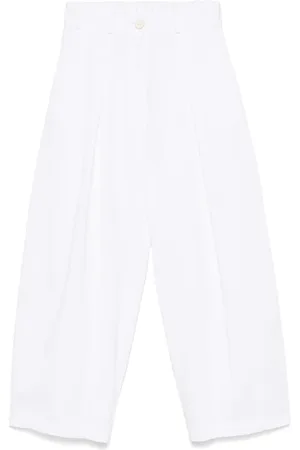 Malo Damen, Hosen, Weiß, MGröße: