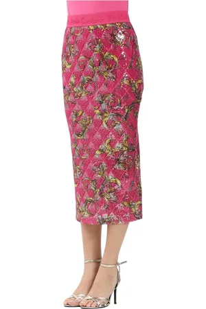 VERSACE Damen, Röcke, Rosa, MGröße: