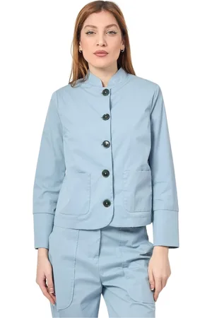 Alessia Santi Damen, Jacken, Blau, XLGröße: