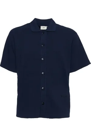 Autry Herren, Shirts, Blau, MGröße: