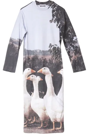 Moschino Damen, Kleider, Mehrfarbig, SGröße: